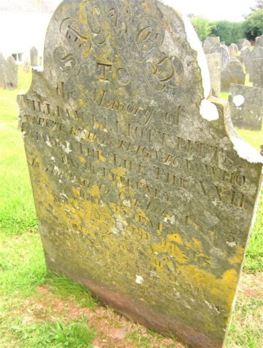 william pitts grave